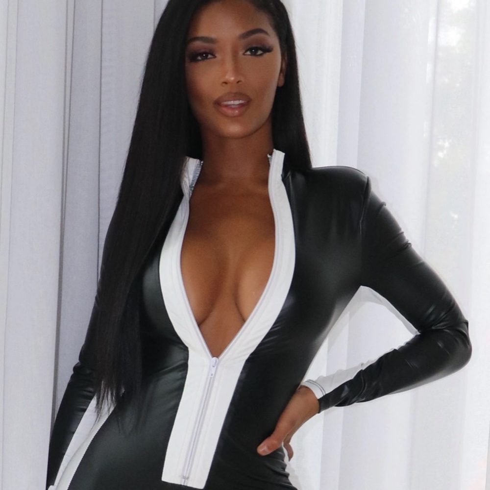 Leather Jumpsuit